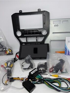 Apple Carplay Ford Mustang 2015-2019 Android 12 Car Stereo Radio GPS 9" Camera